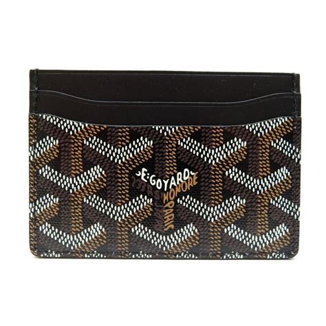 goyard porta carte|porte carte goyard monogramme.